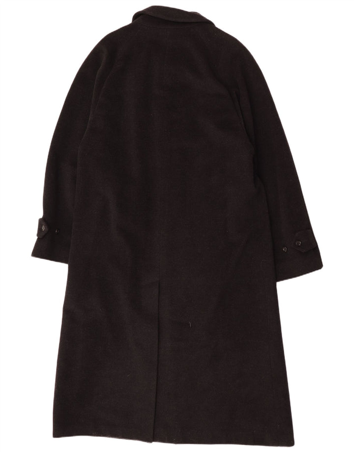 Bugatti Mens Overcoat EU 52 XL Black Wool