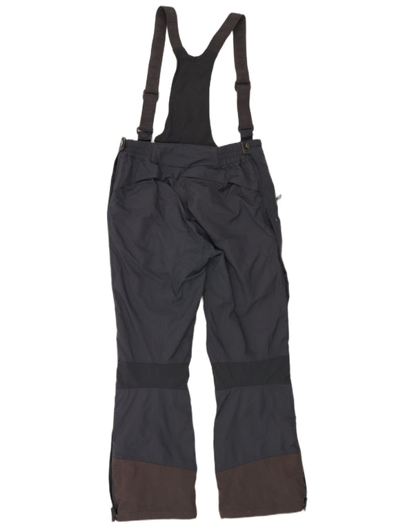 Helly Hansen Damen Latzhose Skihose UK 16 Large Grau Farbblock