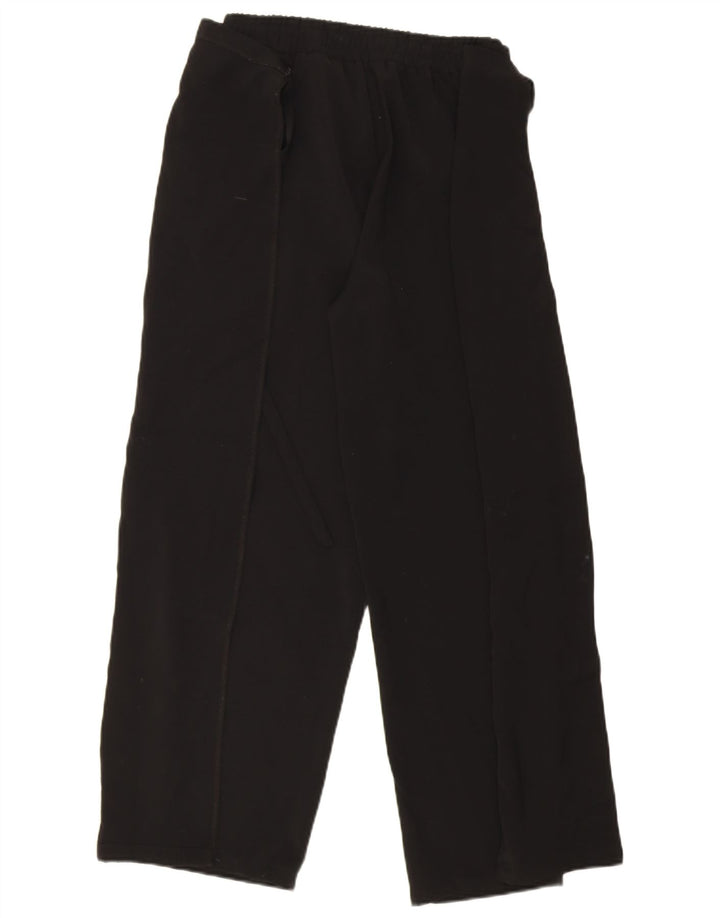 Zara Womens Wrap Casual Trousers Medium W30 L27 Black Polyester