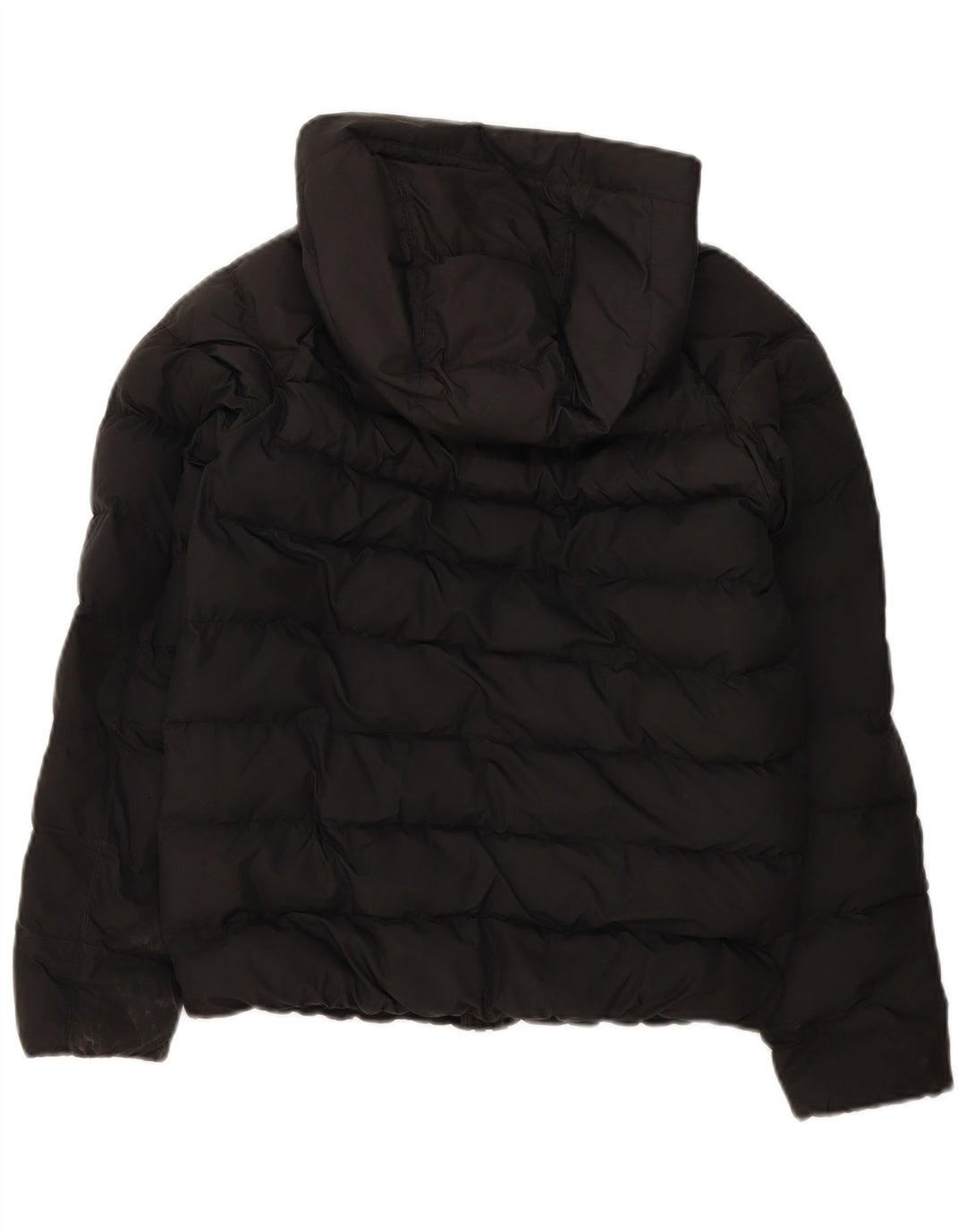Giacca imbottita con cappuccio Nike da ragazzo 12-13 anni Large nera in poliestere