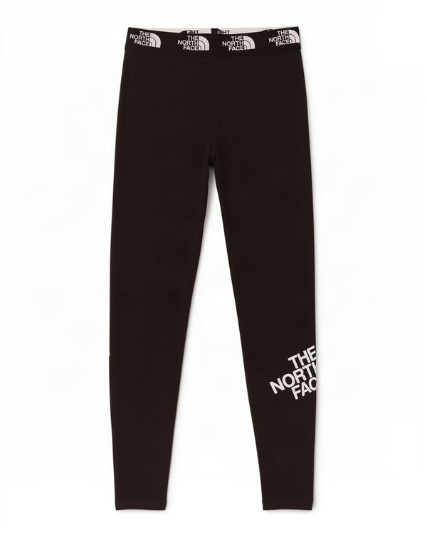 Leggings grafici da donna The North Face UK 10 piccolo cotone nero
