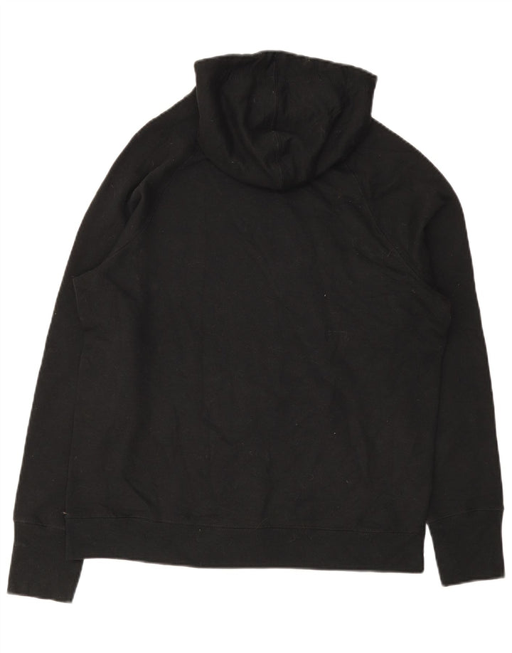 Maglione con cappuccio grafico da uomo Champion, poliestere nero medio