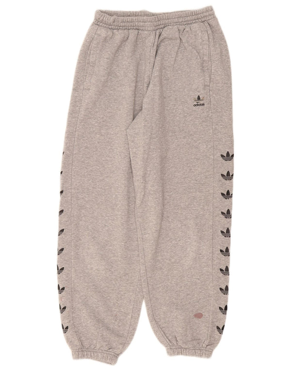 Damskie spodnie dresowe Adidas Graphic Joggers UK 12 Medium Grey Flecked