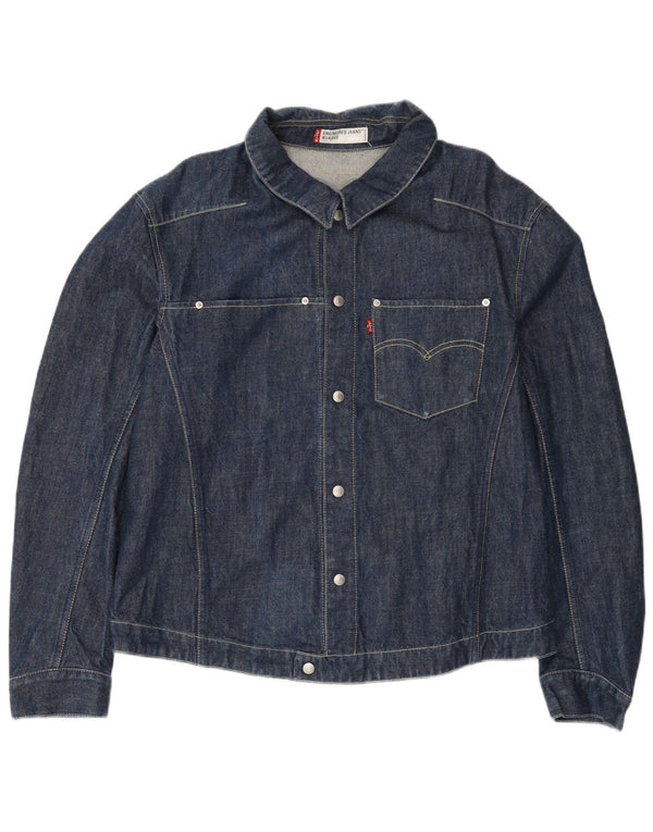 Levi's Chaqueta Vaquera para Mujer UK 42 XL Algodón Azul Marino