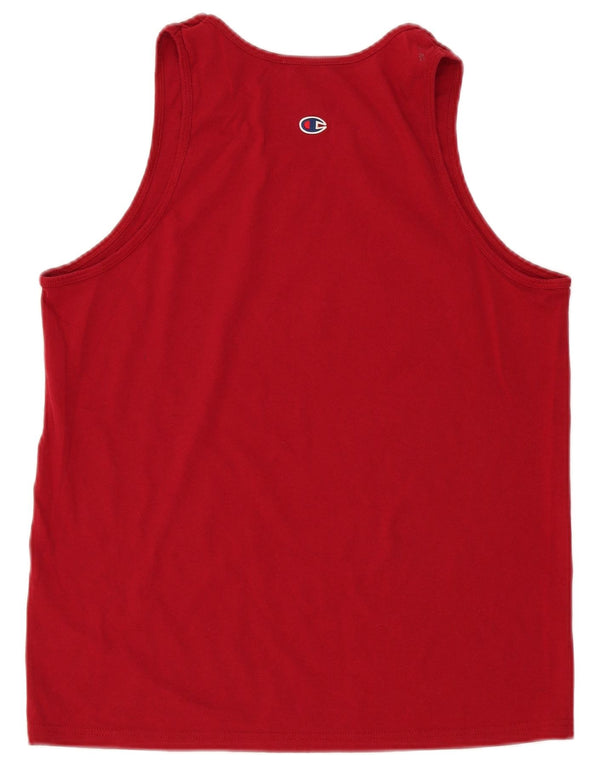 Champion Herre The Grenadines Grafisk Vest Top Large Bourgogne Bomuld