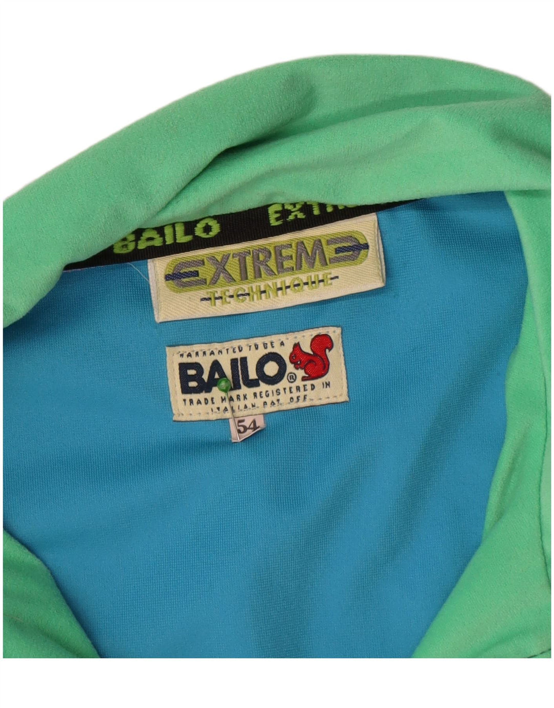 Bailo Herre træningsdragt Topjakke IT 54 XL Blå Colourblock Polyester