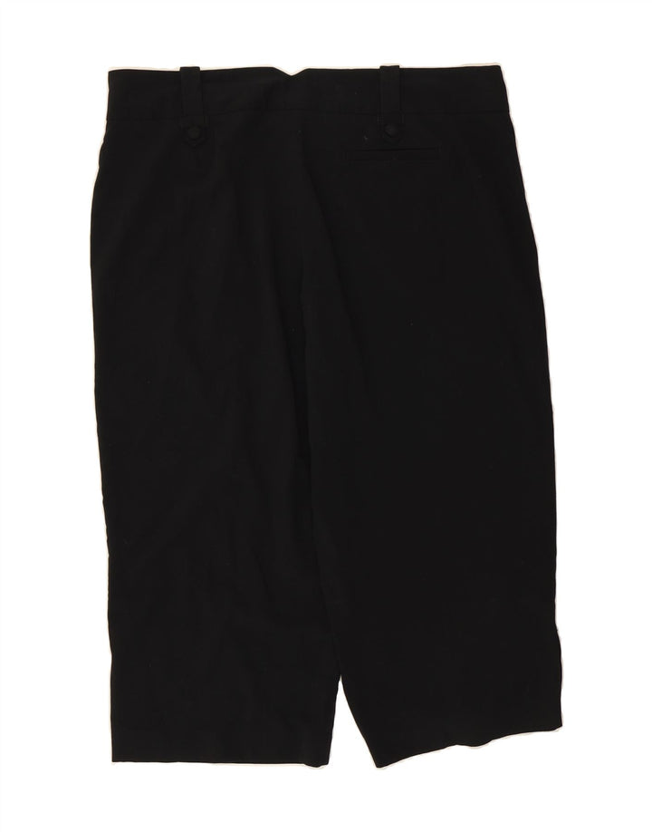 MOSSIMO Womens Straight Capri Trousers US 18 2XL W38 L22 Black Polyester Vintage Mossimo and Second-Hand Mossimo from Messina Hembry 