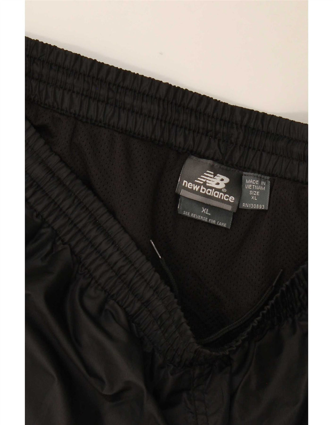 New Balance Mens Tracksuit Trousers XL Black Polyester