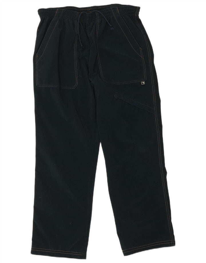 Diadora Mens Cargo Tracksuit Trousers Large Green Polyester