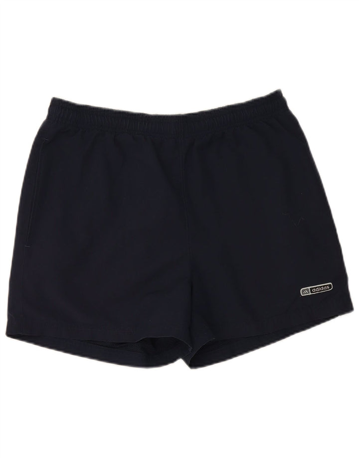 Adidas Mens Sport Shorts Medium Navy Blue Polyester