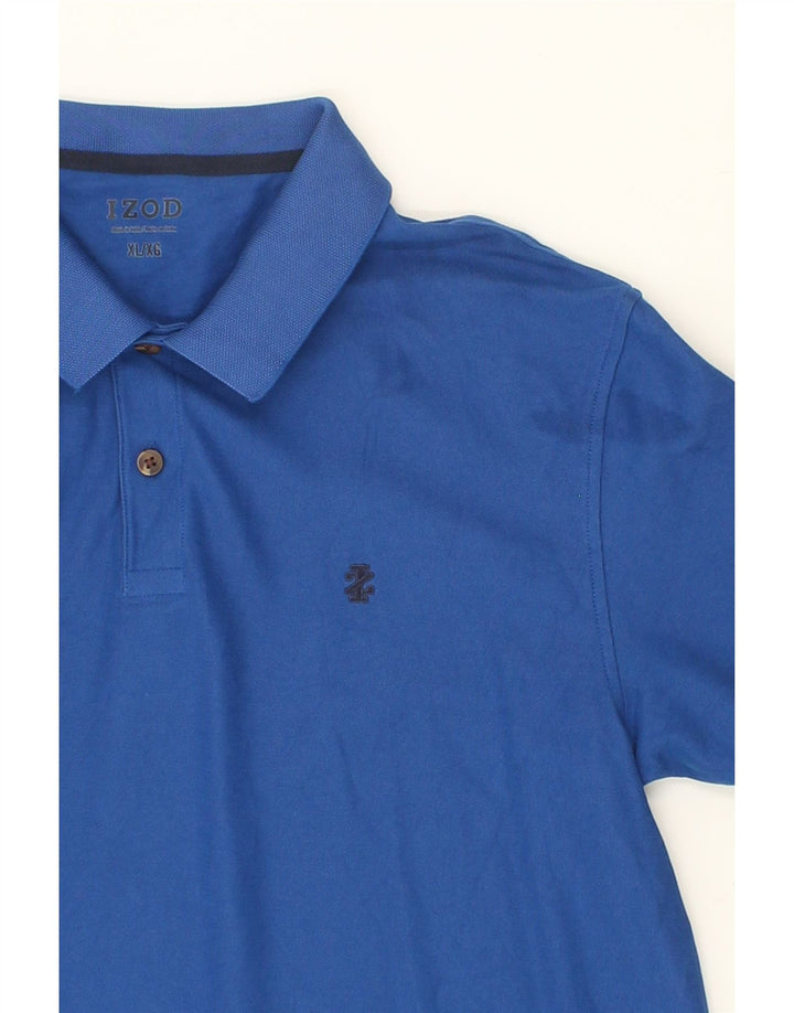 IZOD Mens Polo Shirt XL Blue Cotton Vintage Izod and Second-Hand Izod from Messina Hembry 