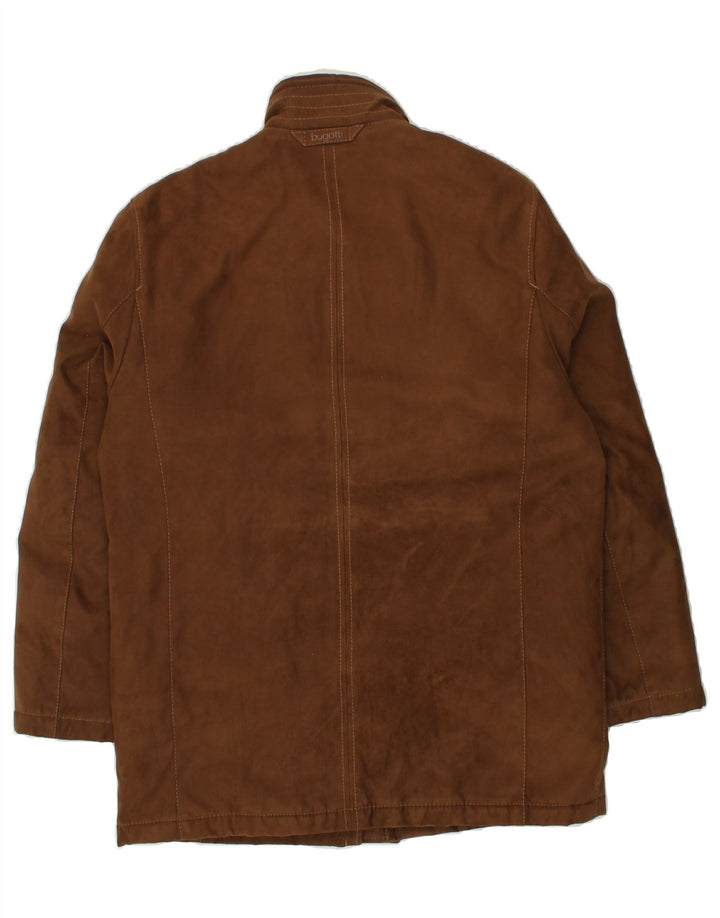 BUGATTI Mens Bomber Jacket UK 36 Small Brown Polyester Vintage Bugatti and Second-Hand Bugatti from Messina Hembry 