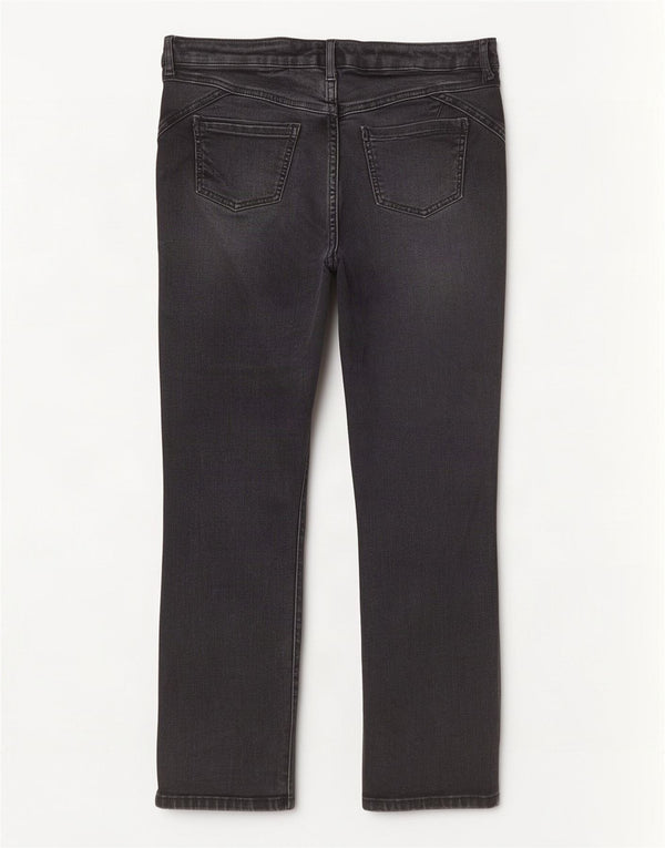 Marks & Spencer női vágott farmer W34 L25 szürke