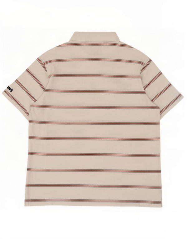 Polo da uomo Fila 2XL cotone a righe bianche