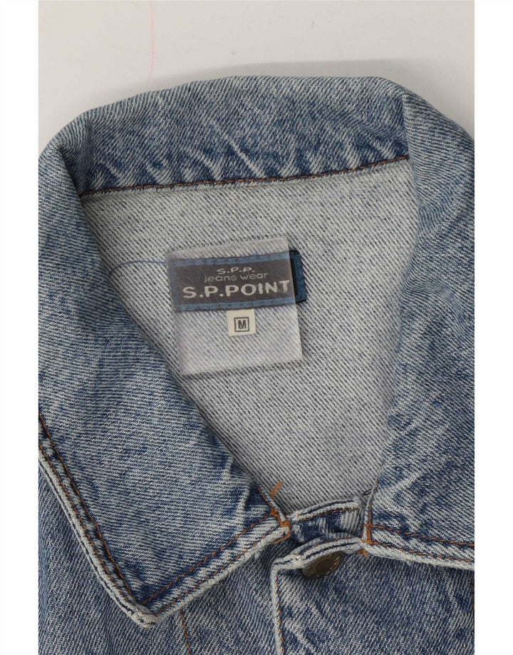 Vintage Ανδρικό Τζιν Μπουφάν UK 38 Medium Blue