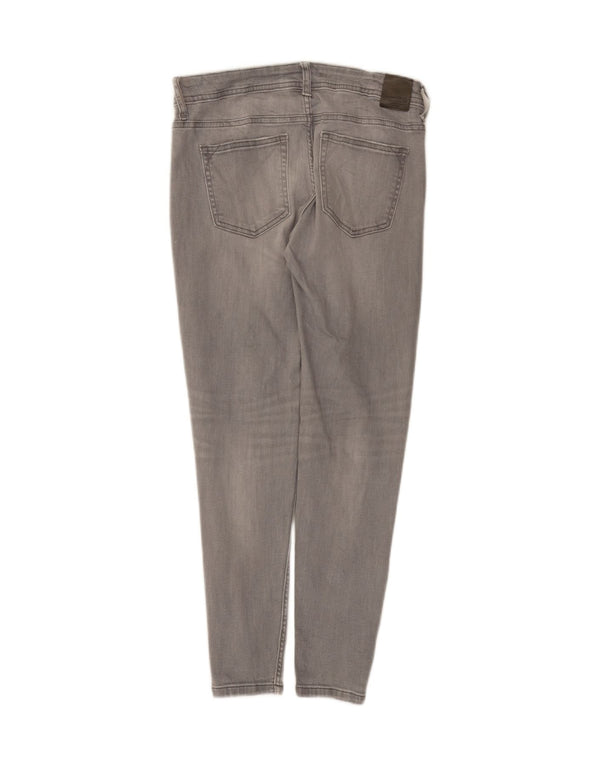 Zara Dame Z1975 Skinny Jeans EU 38 Small W28 L27 Grå Bomuld