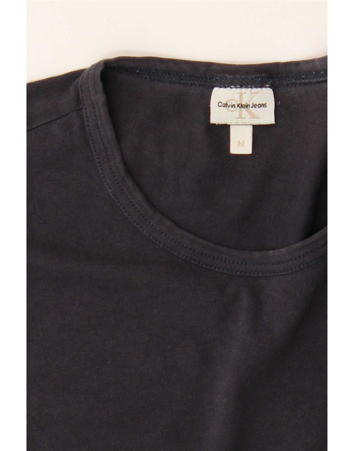Calvin Klein Jeans Mens Top Long Sleeve Medium Navy Blue