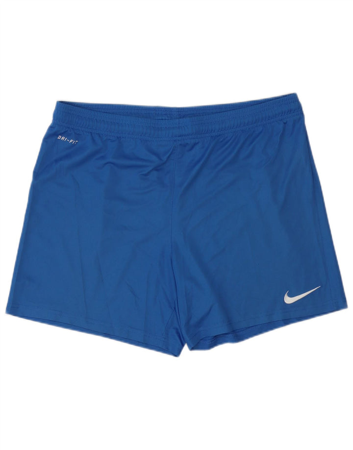 Nike Mens Dri Fit Sport Shorts Large  Blue Polyester