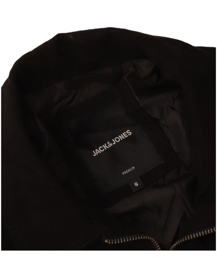Jack & Jones Mens Utility Jacket UK 36 Small Black