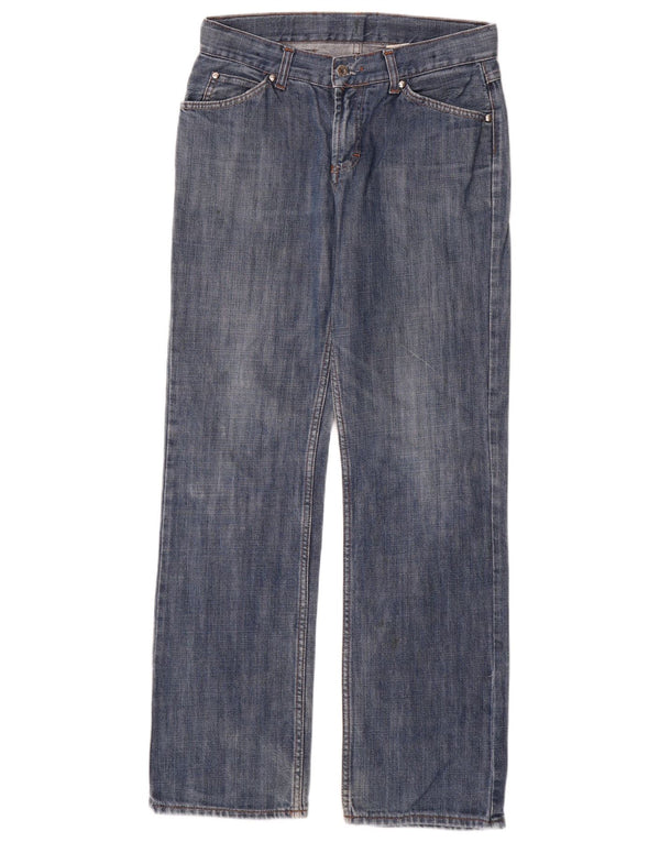Vintage lige jeans til drenge 13-14 år W30 L31 blå bomuld