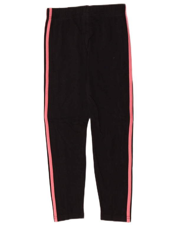 Leggings pentru fete Adidas 11-12 ani bumbac negru