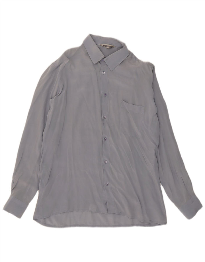 Pancaldi & B Camisa Hombre Talla 16 41 Grande Gris