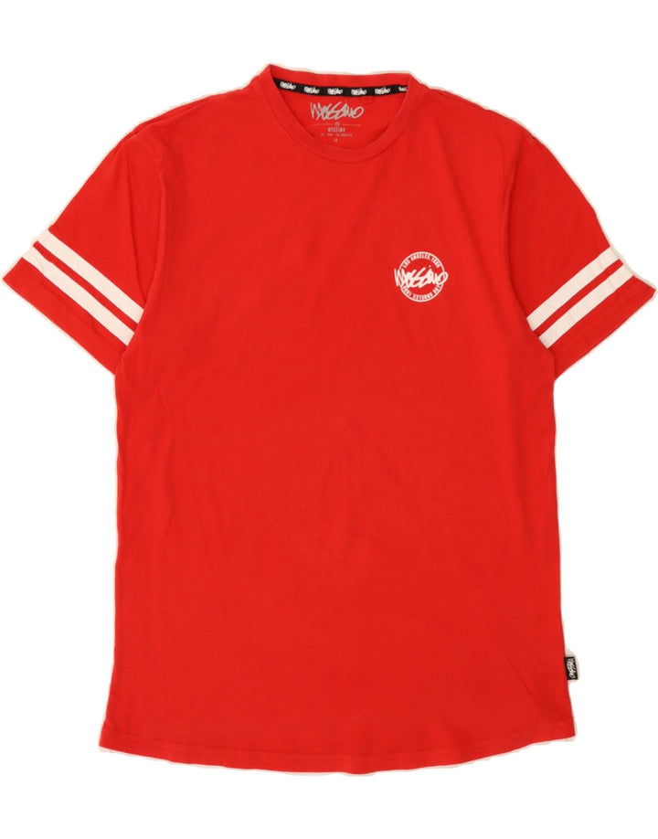 MOSSIMO Boys Graphic T-Shirt Top 13-14 Years Red Cotton Vintage Mossimo and Second-Hand Mossimo from Messina Hembry 