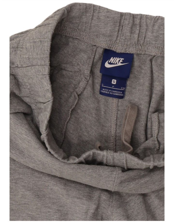 NIKE Womens Sport Shorts UK 10 Small  Grey Flecked