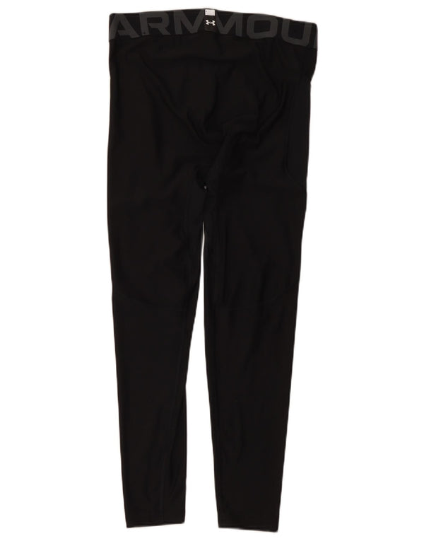 Under Armour Womens Compression Leggings UK 14 Large Black