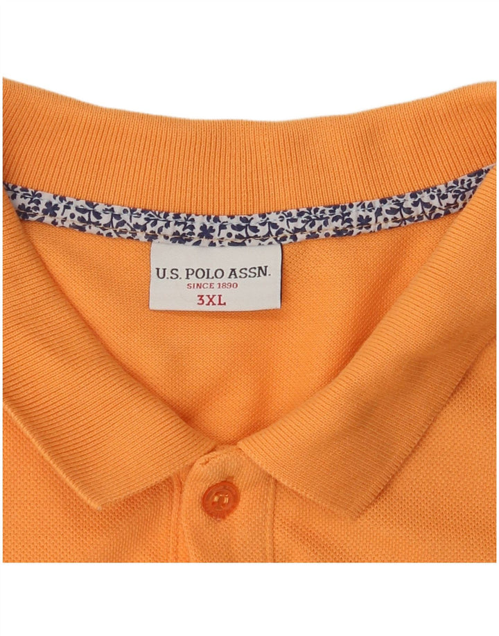 U.S. Polo Assn. Mens Shirt 3XL Orange