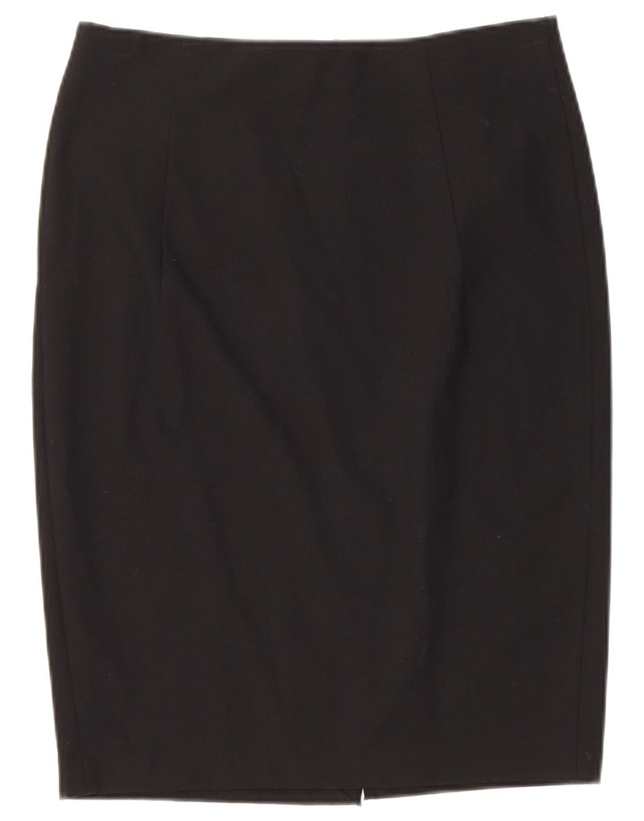 Zara Womens Pencil Skirt EU 38 Small W28 Black Polyester