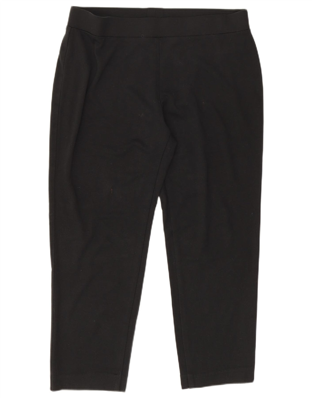 Marks & Spencer Womens Crop Leggings UK 16 Large Black Viscose