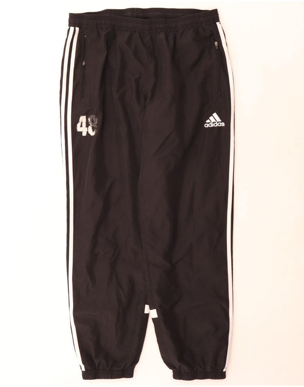 Adidas Męskie spodnie dresowe Joggers XL Czarny poliester z blokami kolorów