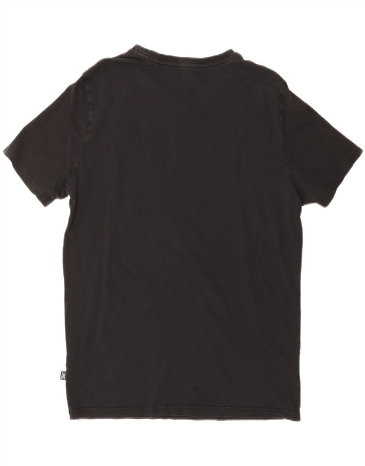 PUMA Womens Graphic T-Shirt Top UK 14 Medium Black Vintage Puma and Second-Hand Puma from Messina Hembry 