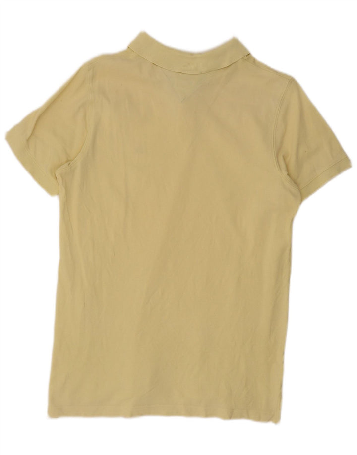 Tommy Hilfiger Mens Slim Fit Polo Shirt Medium Yellow