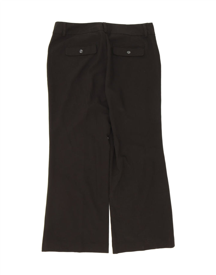 DOCKERS Womens Bootcut Casual Trousers US 12 Large W34 L27 Black Polyester Vintage Dockers and Second-Hand Dockers from Messina Hembry 