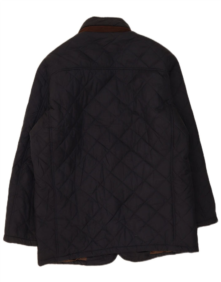 Chaqueta acolchada para hombre Lacoste IT 52 XL Poliéster azul marino