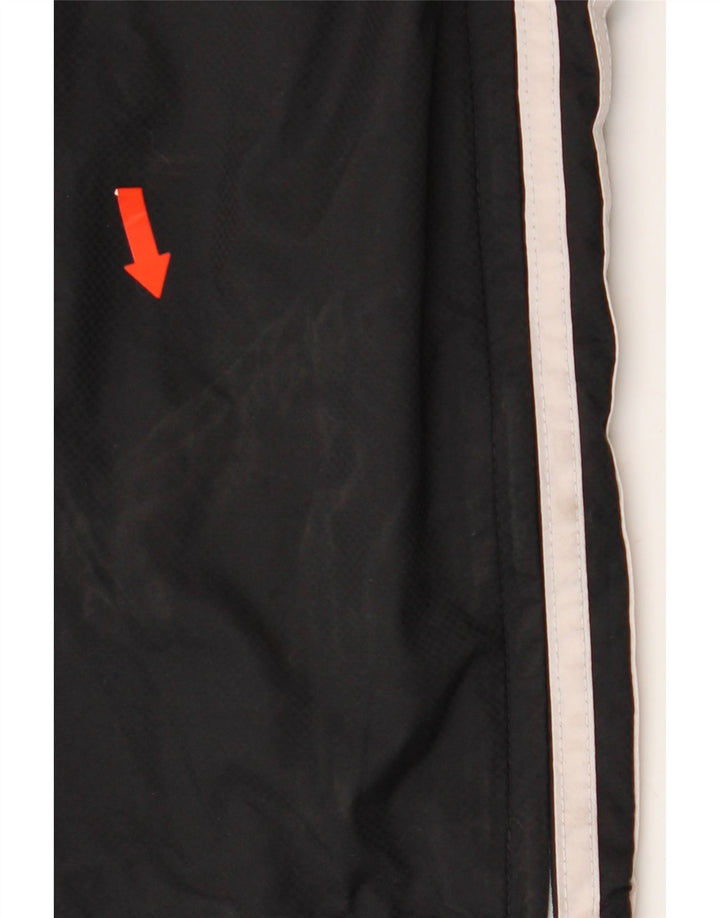 ADIDAS Womens Tracksuit Trousers UK 12 Medium Black Nylon Vintage Adidas and Second-Hand Adidas from Messina Hembry 