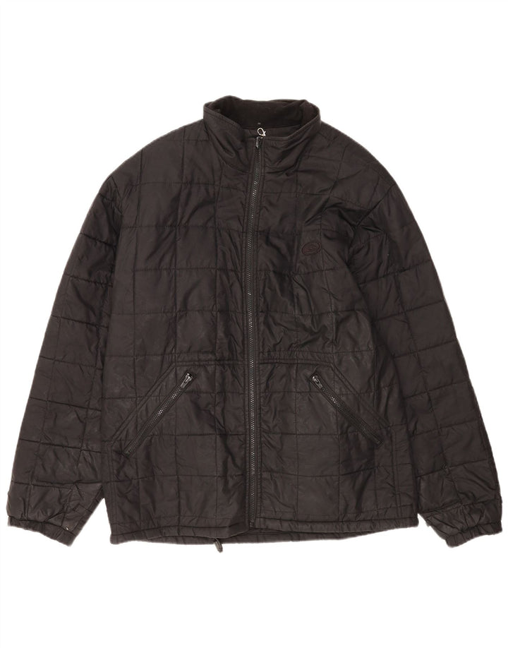 Quiksilver Veste matelassée pour homme UK 40 Large Noir