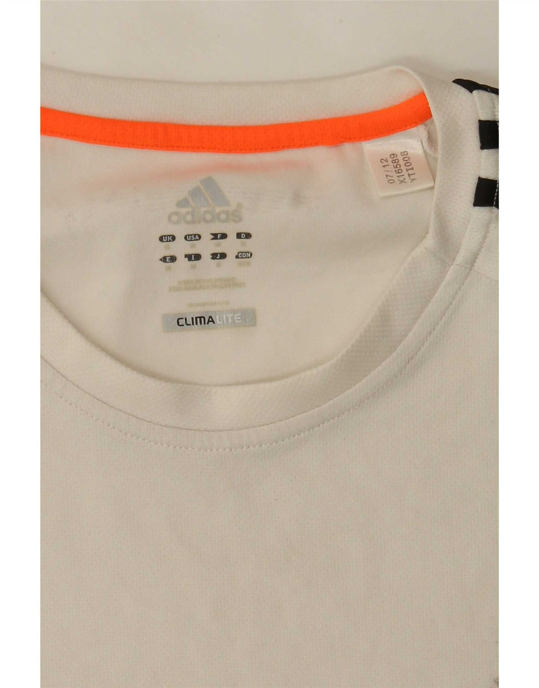 Adidas Débardeur Climalite Homme Blanc Moyen