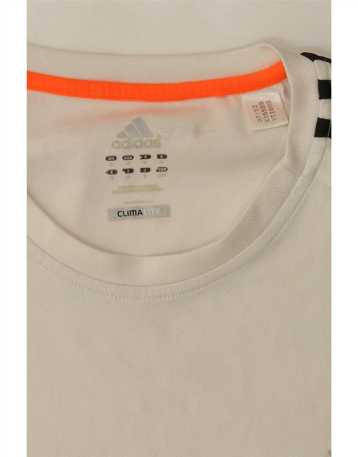 Adidas Débardeur Climalite Homme Blanc Moyen