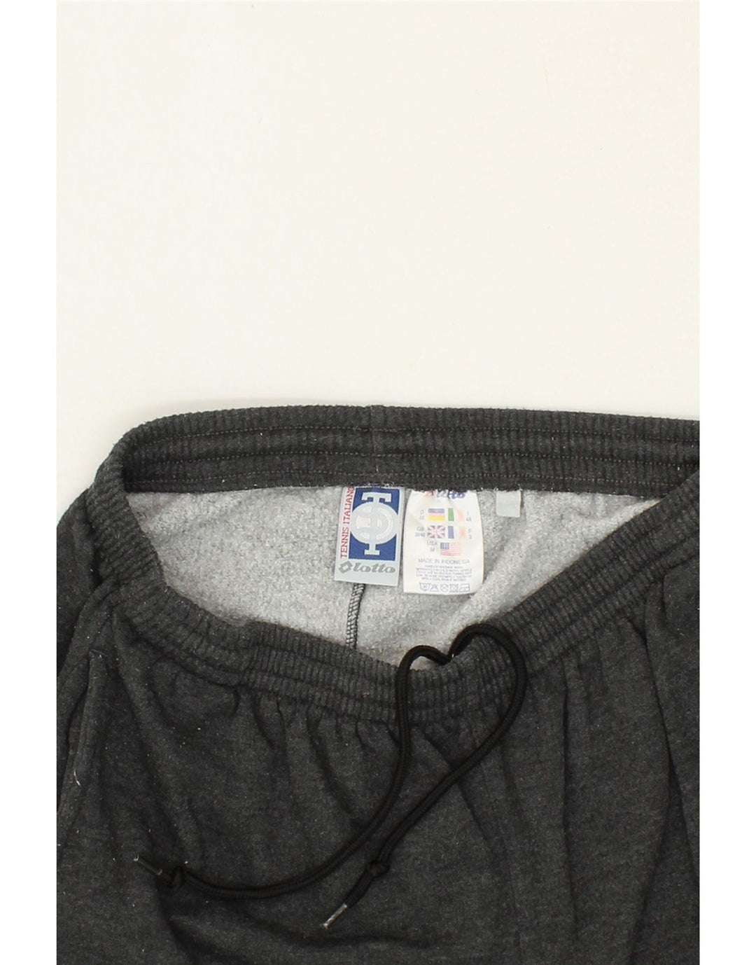 LOTTO Mens Tracksuit Trousers UK 38/40 Medium Grey Polyester Vintage Lotto and Second-Hand Lotto from Messina Hembry 