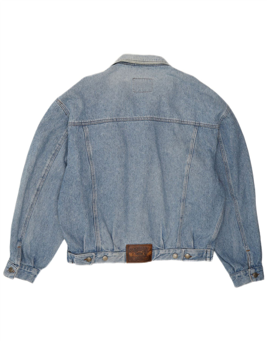 VINTAGE Mens Denim Jacket UK 42 XL Blue Vintage Vintage and Second-Hand Vintage from Messina Hembry 