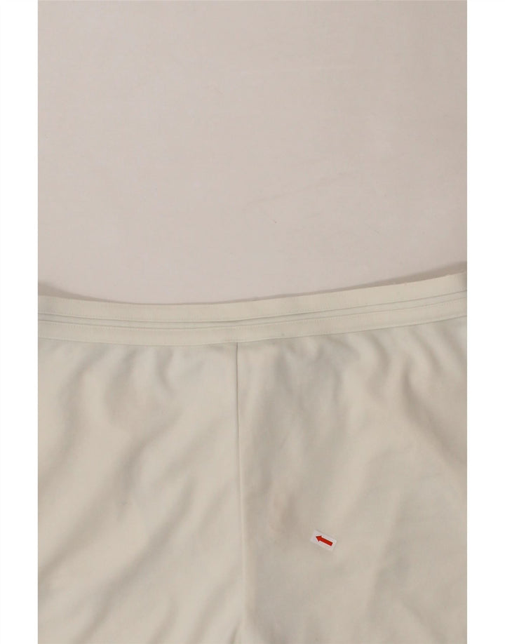SERGIO TACCHINI Womens Casual Shorts W30 Medium White Polyester Vintage Sergio Tacchini and Second-Hand Sergio Tacchini from Messina Hembry 