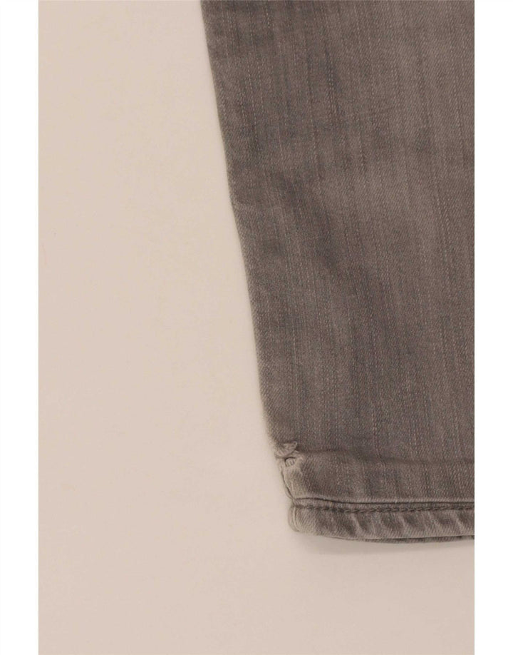 Jeans slim invecchiati da donna Dsquared2 IT 46 Large W32 L30 cotone grigio