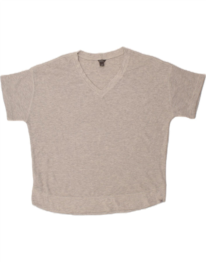 EDDIE BAUER Mens T-Shirt Top Large Grey Cotton Vintage Eddie Bauer and Second-Hand Eddie Bauer from Messina Hembry 
