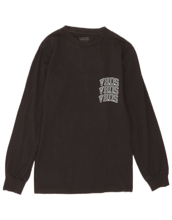Vans Mens Classic Fit Graphic Top Long Sleeve XS Black Cotton