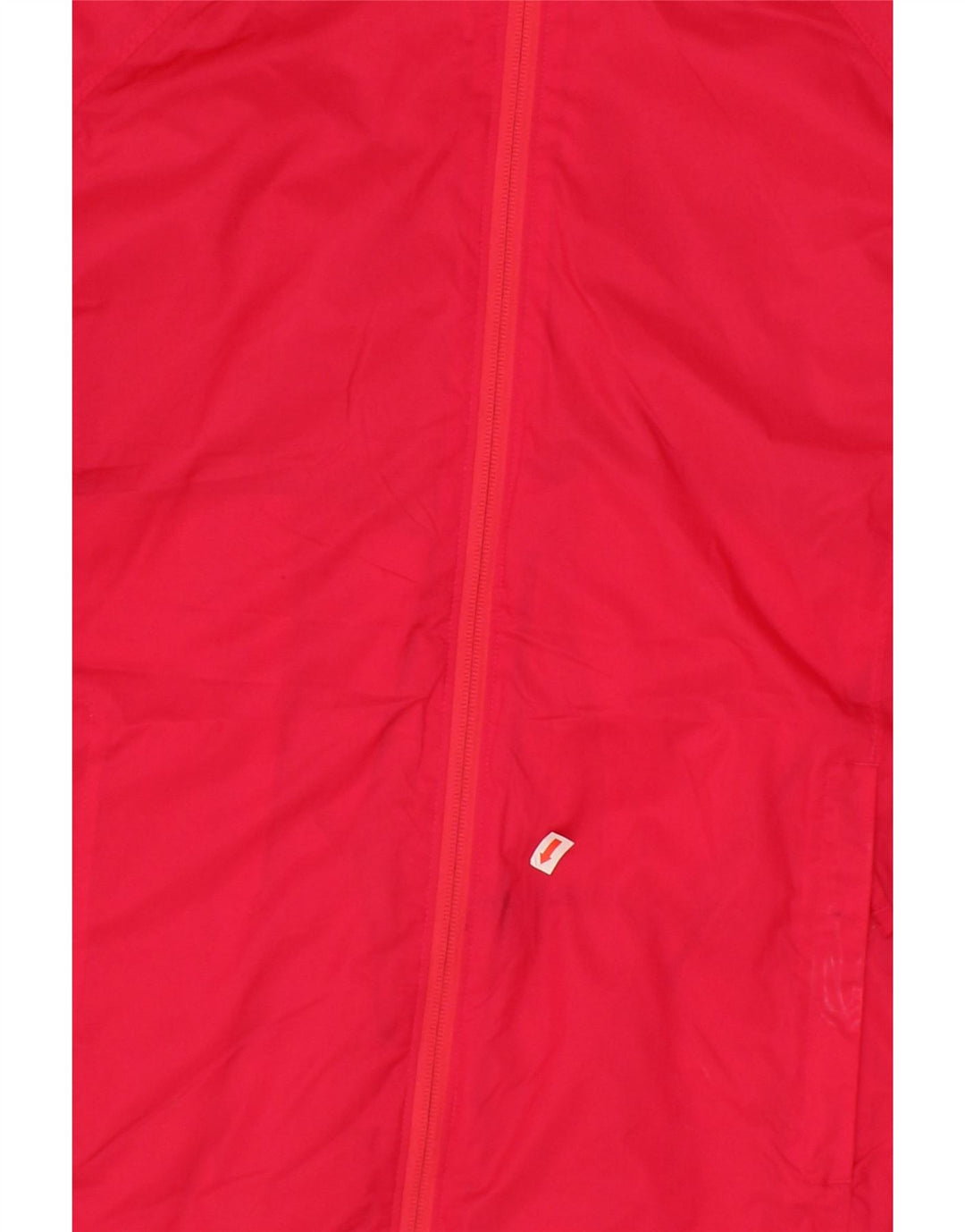 L.L.BEAN Womens Hooded Rain Jacket UK 14 Medium Red Nylon Vintage L.L.Bean and Second-Hand L.L.Bean from Messina Hembry 