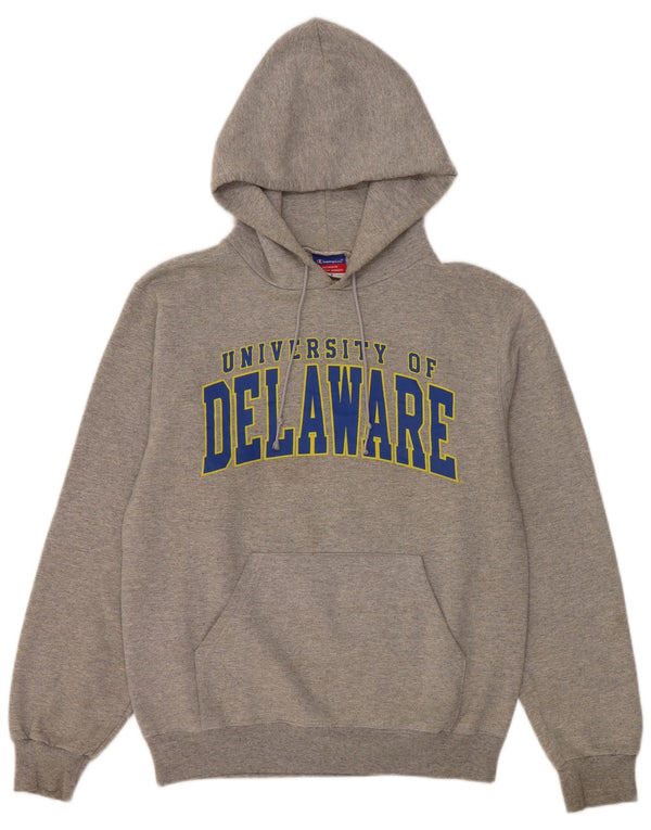 Мужской джемпер с капюшоном Champion University of Delaware, маленький серый