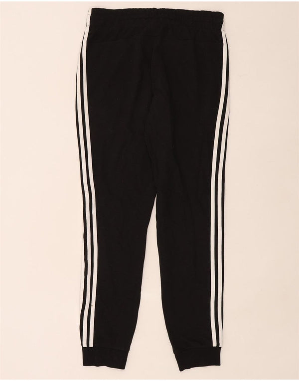 Adidas Pantalon de survêtement pour femme Joggers UK 12/14 Coton noir moyen